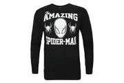 Spider-Man Mens Amazing Spider-Man Sweatshirt (Black) (XL)