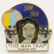 Man Trap— Vintage Star Trek Episode Pin- Hollywood Pin (7906)