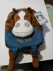 Kids Horse Backpack. Oak Patch Gifts Harry Hoofs plush backpack.