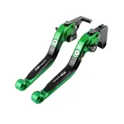 For 2008-2012 Kawasaki Ninja 250R Folding Extendable Hand Brake Clutch Lever A4