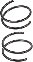 GAROZATION Spiral Nose Ring Spiral Nose Hoop Nose Jewelry for Women Nose Ring Clip Jewelry Septum Rings for Nose Rings Helix Jewelry Helix Cartilage Earrings Stainless Steel