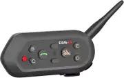 EJEAS® E6 Motorcycle Helmet Bluetooth Intercom Headset 6 Riders 1200m with High