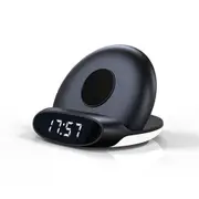 15W Multi-function Fast Charging Wireless Charger Bedside Lamp Alarm Clock For iPhone 11 Pro Huawei P30 Xiaomi Mi9 S10+ Note10