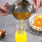 Filter Lemon Squeezer Stainless Steel Orange Reamer Citrus