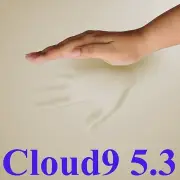CLOUD9 5.3 TWIN 3" MEMORY FOAM MATTRESS PAD W/ COVER & PILLOW