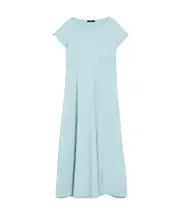 Weekend Max Mara Boat Neck Short-Sleeved Dress IT38 Blue