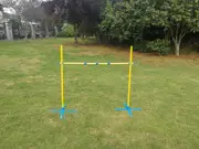 Portable Dog Puppy Training Practice Jump Agility Post