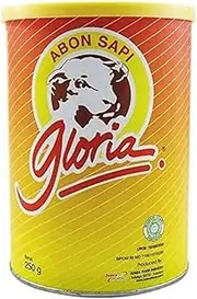 Gloria Abon Sapi Original (250gr). Product of Indonesia - Pack of 1