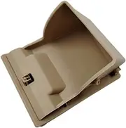 Shuogoufeng Store Left Instrument Panel Small Storage Box Glove Box Drawer Compatible With Camry 2018-2020 Black And Beige(Beige)