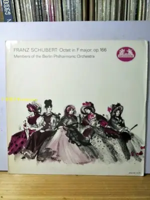 LP黑膠唱片 B735 FRANZ SCHUBERT OCTET IN F MAJOR .OP. 166