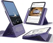 ESR for iPad Pro 12.9 Case (6th/5th Generation, 2022/2021), Removable Magnetic Cover, Adjustable Portrait/Landscape Stand with Raised Display View, 9 Standing Angles, Shift Series, Purple
