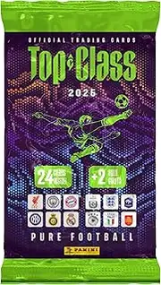 PANINI FIFA Top Class 2025 Trading Cards Fat Pack 24 Cards + 2 Holo Giants