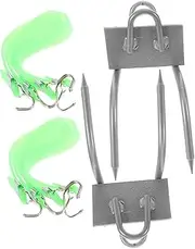 [LIFKOME] Secure Climbing Spikes Kit 4pcs Harness Essential for Outdoor Enthusiasts Tree Maintenance and Rescue