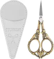 Embroidery Scissors, Small Pointed Sewing Scissors for Cross Stitch Cutting Embr