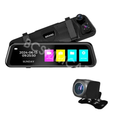 HD Dash Cams Front/Interior/Rear Cameras 150° Night Vision G-Sensor APP Control (for: Kia)