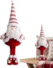 Christmas Doll Decor - Retractable Standing Christmas Decor - Christmas Decoration Figures Standing Ornament for Home Indoor