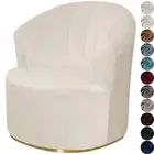 Swivel Barrel Chair Covers Slipcover Stretch Velvet Swivel Accent Chair Cover