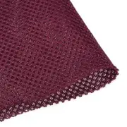 Burgundy Speaker Mesh Grill Stereo Fabric Dustproof 100cm x 160cm 40" x 63"