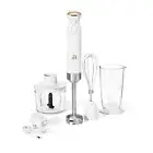 Drew Barrymore Cordless Immersion Blender with Chopper, Whisk, Measuring Cup