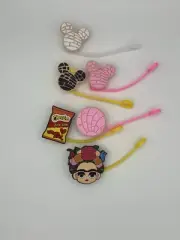 NEW Mickey Concha Cheetos Frida Tumbler Cups Silicone Dust Plugs Toppers Covers