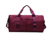 Gym Bags For Men Waterproof Duffel Weekender Bag For Women And Men Swim Sports Travel Gym Bag,19.68Inchpurplish Red