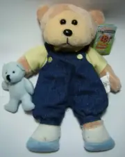 SKANSEN BEANIE KID "BENJY THE LITTLE BOY BEAR" NEW & MINT WITH MINT TAG