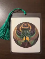 SCARAB Animal Spirits Bookmark Oracle Card Boulet Art Deck New Gift Tarot EGYPT
