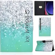 [CXTcase] Case for Samsung Galaxy Tab S9 2023 11.0 Inch, Protective Cover Case with Stand Function for Samsung Galaxy Tab S9 2023 (SM-X710/X716B/X718U), Smile