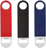 3 Pack Heavy Duty Stainless Steel Flat Bottle Opener, Solid Beer Openers, 7 Inch
