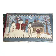 Debbie Mumm Snowman Mailbox Cover Magnetic Mail Wrap