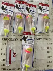 5X 2 Pack Eagle Claw Balsa Wood Floats Slip/floats W/bobber Stops