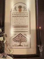 Lois Norford "Once Upon a Lifetime" Tree of Life Cross Stitch Pattern W Thread