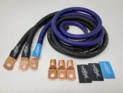 Sky High Car Audio 1/0 CCA Big 3 BLUE