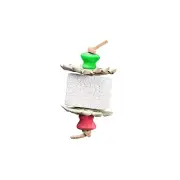 Free Shipping A&E Large Marshmallow Pumice Bird Toy