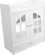 WATIIFUFU Maximize Your Bathroom Mount Storage Organizer Storage Cabinet for Bathroom Holder No-Drill Modern Design