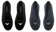 EMPORIO ARMANI women's home slipper with rigid sole homewear article XJJW01 XD22
