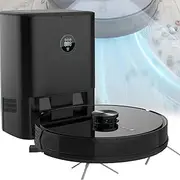 360° Electric Robot Vacuum Cleaner, 5300mAh Self-Charging Robotic Vacuums, 4000Pa Suction, App Control and Real-Time Route Drawing，for Pet Hair, Hard Floor and Carpet