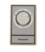 Honeywell T498A1810 Electric Heat Thermostat (40°-80°F) Beige Plastic Mount QTY1