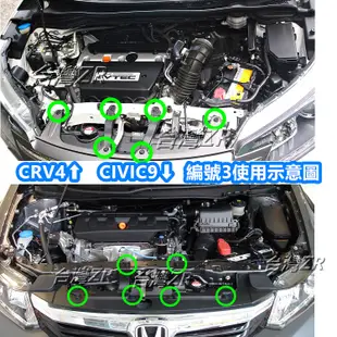 HONDA CIVIC 喜美 雅哥 車用卡扣 卡榫 汽車卡扣  輪拱 保險桿 CRV FIT CITY 塑膠扣 水箱罩