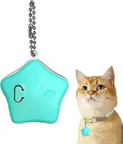 Rechargeable Dog Walking Light - Star Shape Pet Lighting Collar Charm,Anti-Lost Flashing Lamp Pendant for Kitten Neck