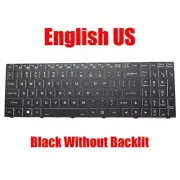 US Keyboard For Sager NP8872N NP8872T PD70PNN PD70PNT English Without Backlit