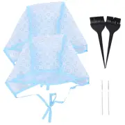 6 PCS 6Pcs Hair Caps Hairdressing Supplies Highlight Brush Set for Dying