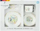 5Pc Dinner Set: Classic Peter Rabbit