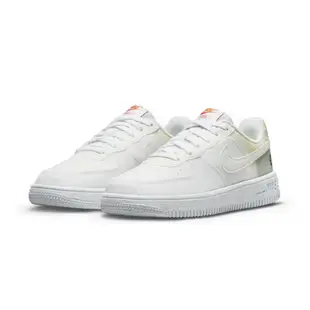 Nike Air Force1 Crater(PS) 中童 白 半透明 材質 風車logo 休閒鞋 DH4340-100