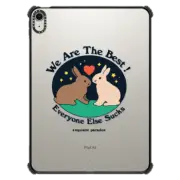 iPad Air 11-inch (M2/M3) iPad Impact Case Best Bunnies by Exquisite Paradox