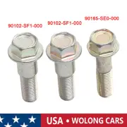 3Pcs Intermediate Half Shaft Bolts for Honda Acura 90102-SF1-000 90165-SE0-000 (for: Honda)