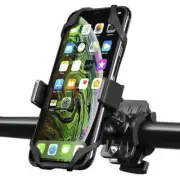 BICYCLE MOUNT HANDLEBAR SILICONE HOLDER BIKE NON-SLIP STRAP DOCK for CELL PHONES