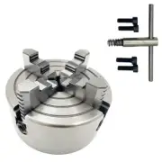 K72-125 Four Jaw Single Acting Chuck 4-Jaw Lathe Chuck for WM210V Series Lathe