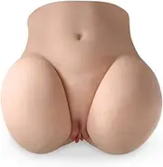 Jaspik Sex Doll Ass Male Masturbator - Realistic Torso Ass Sex Doll with Vaginal and, Pussy Ass Sex Doll for Men Pleasure, Adult Sex Toy for Men Masturbation