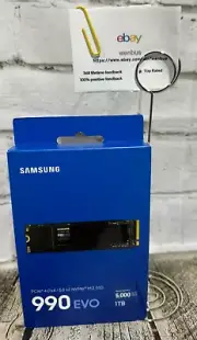 Samsung 990 EVO 1 TB Solid State Drive - M.2 2280 Internal - PCI Express NVMe